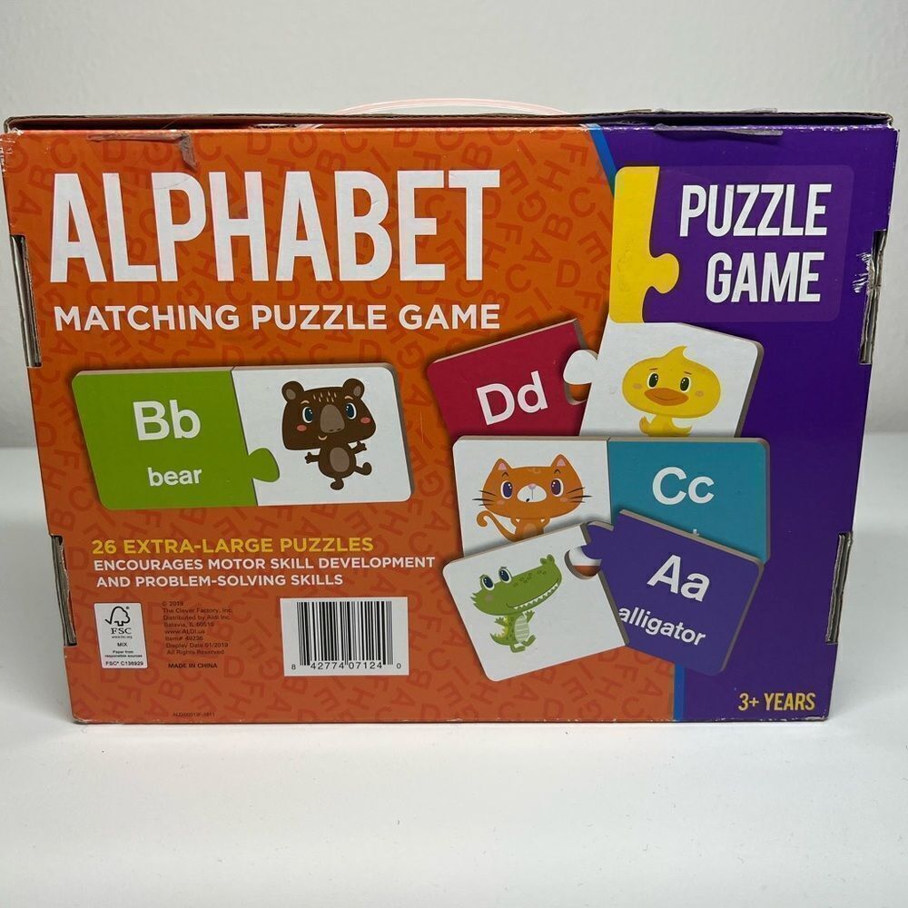 Alphabet Matching Puzzle
26 alphabet matching puzzles manipulative play